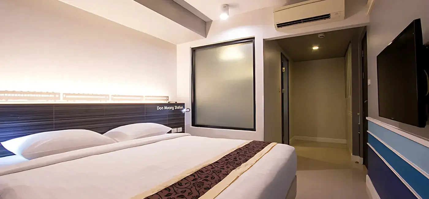 Room view of Isanook Bangkok Hotel Bangkok